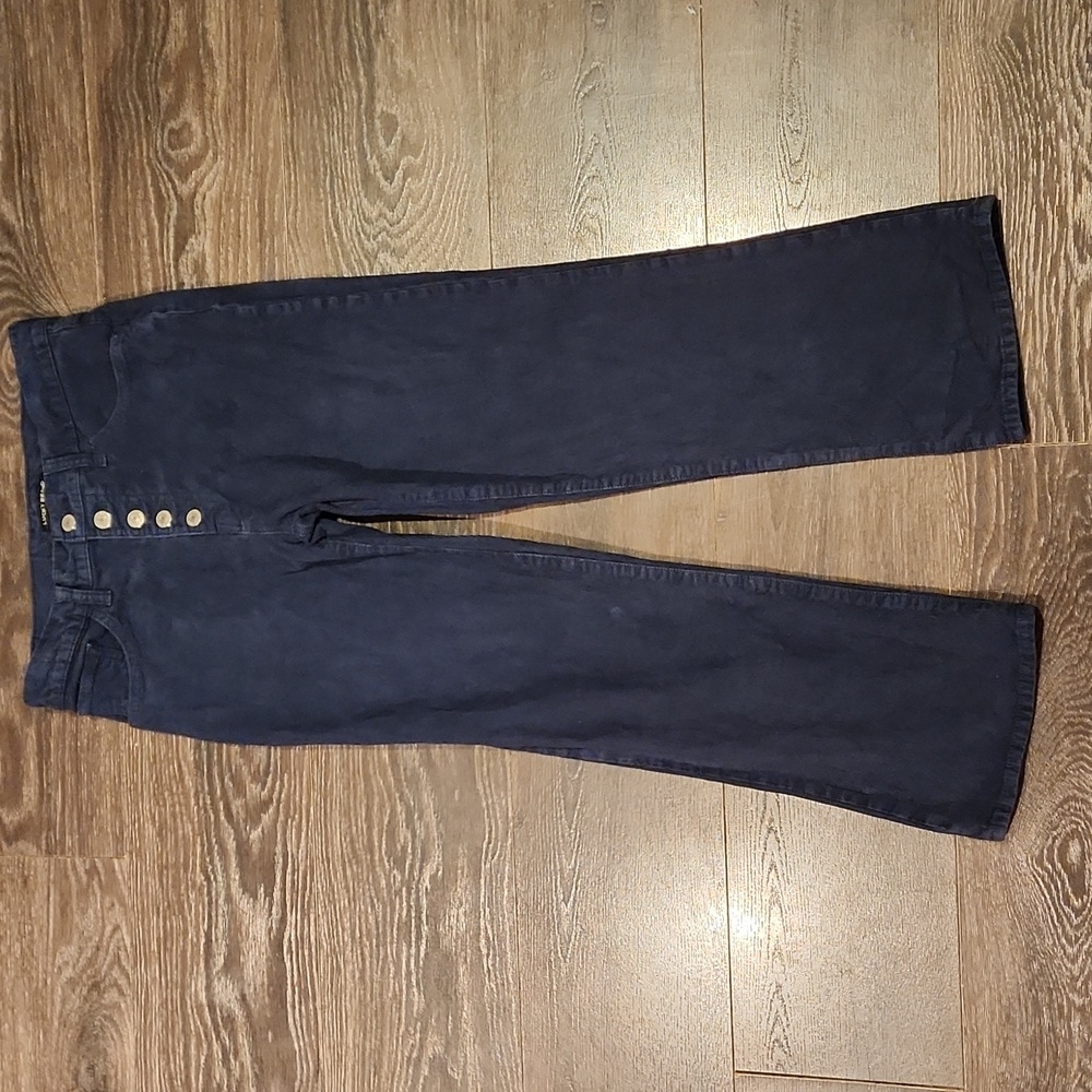 ❤️ LUCKY BRAND BRIDGETTE HIGH RISE CROP BOOT CORDUROY PANTS / JEANS, 6 (28)